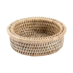 RATTAN WINE HOLDER WHITE WASH - cozylivehome.com | we sell a wide range of comfortable household items* Shop All