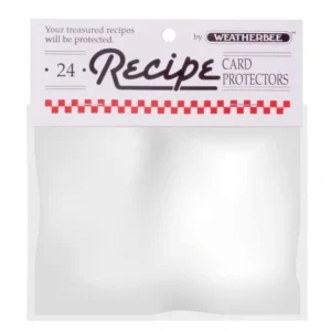 RECIPE CARD PROTECTORS 4"x6" 24 PK - cozylivehome.com | we sell a wide range of comfortable household items* Shop All