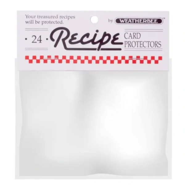 RECIPE CARD PROTECTORS 4"x6" 24 PK - cozylivehome.com | we sell a wide range of comfortable household items* Shop All