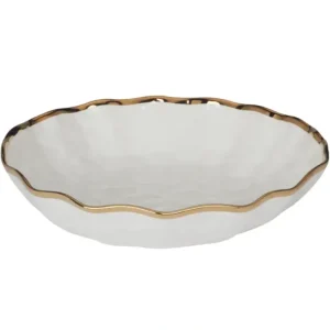 20496 Regency Gold Serving Bowl 13in X 3in - cozylivehome.com | we sell a wide range of comfortable household items* Giftware