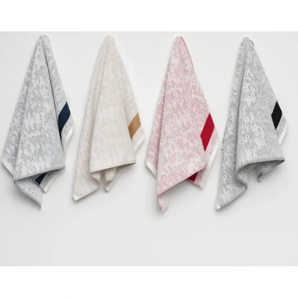Ripple Dish Towel White/Red - cozylivehome.com | we sell a wide range of comfortable household items* Housewares