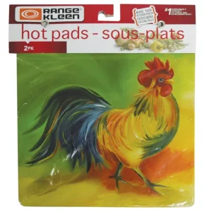ROOSTER DOODLEDO HOT PADS SET/2 - cozylivehome.com | we sell a wide range of comfortable household items* Shop All