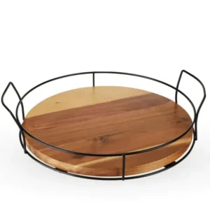 ROUND ACACIA COCKTAIL TRAY - cozylivehome.com | we sell a wide range of comfortable household items* Shop All