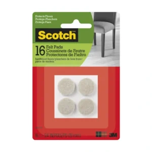 Round Felt Pads, 3/4" Beige, 16 Pk. - cozylivehome.com | we sell a wide range of comfortable household items* Shop All