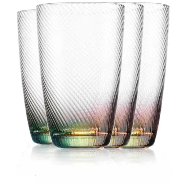Shop All^5687 S/4 Swirl Rib Hiball 15oz - cozylivehome.com | we sell a wide range of comfortable household items