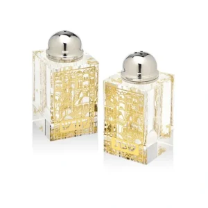 15467 Sabbath Gold Salt & Pepper Set - cozylivehome.com | we sell a wide range of comfortable household items* Giftware