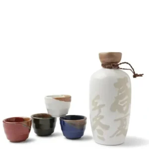 SAKE SET NYUHAKU SHUNKA FOUR - cozylivehome.com | we sell a wide range of comfortable household items* Shop All