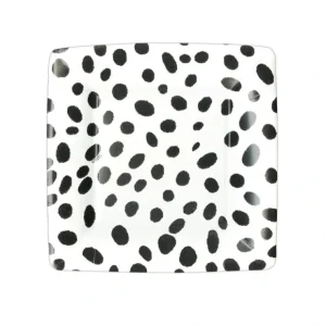 SALAD PLATES SPOTS BLACK - cozylivehome.com | we sell a wide range of comfortable household items* Shop All