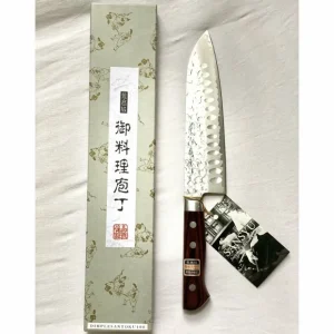 Sanshu Dimpled Santoku - cozylivehome.com | we sell a wide range of comfortable household items* Shop All