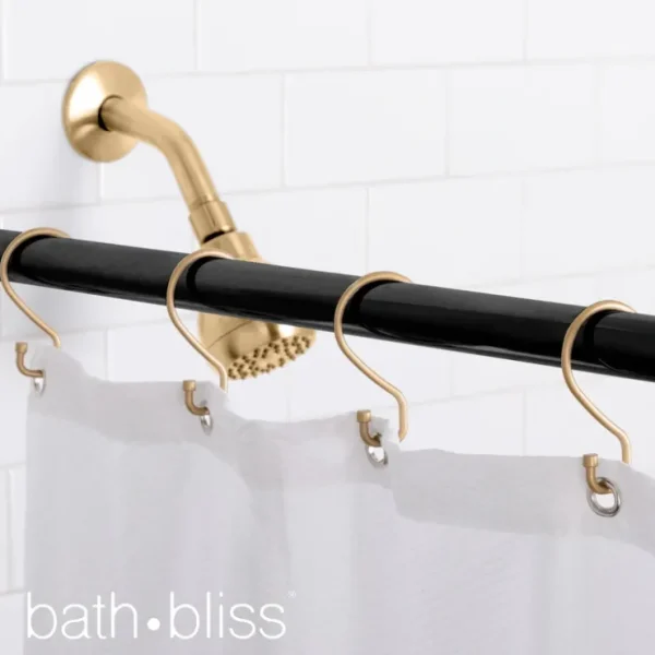 S-Hook Shower Curtain Rings - Sgold - cozylivehome.com | we sell a wide range of comfortable household items* Housewares