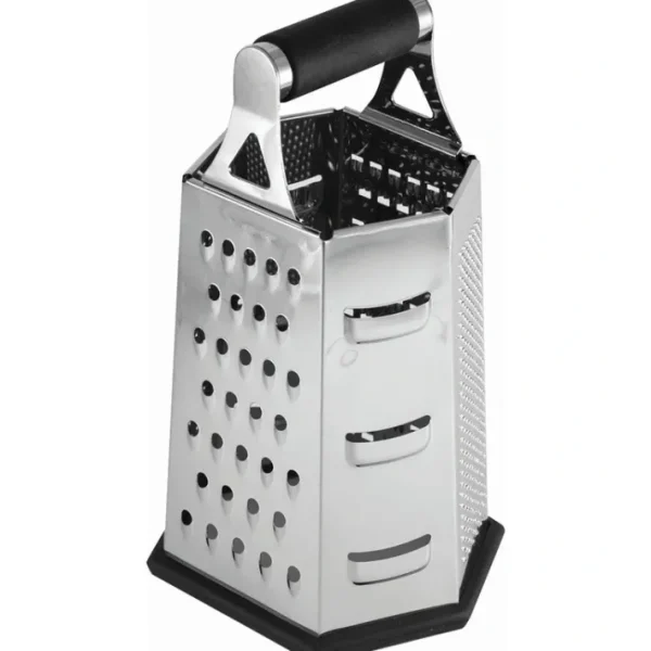 Shop All^6-Sided Stainless Steel Non-Slip Grater - cozylivehome.com | we sell a wide range of comfortable household items