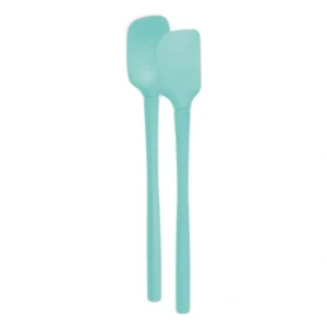 SILICONE MINI SPATULA & SPOONULA AQUA - cozylivehome.com | we sell a wide range of comfortable household items* Shop All