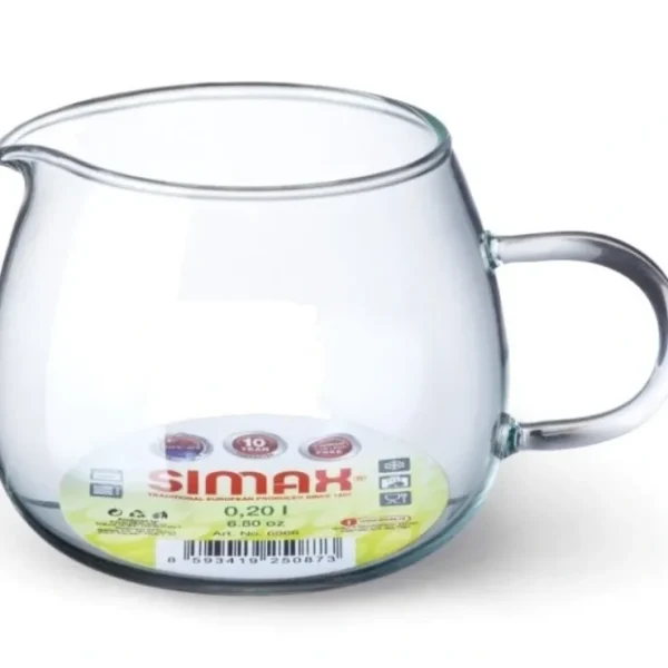 Simax - Glass Milk Jug 8 Oz - 4 - cozylivehome.com | we sell a wide range of comfortable household items* Shop All