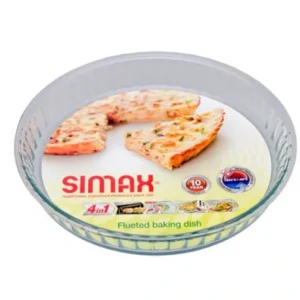 Simax 11 inch 1.8 qt Fluted Glass Baking Dish - cozylivehome.com | we sell a wide range of comfortable household items* Shop All