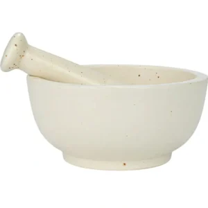 Speckled Stoneware Mortar & Pestle Set - cozylivehome.com | we sell a wide range of comfortable household items* Shop All