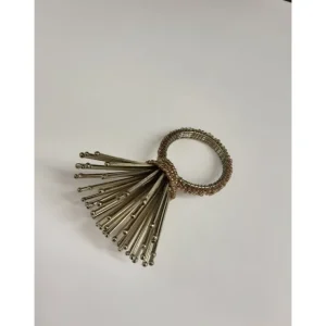 SPIKE NAPKIN RING GOLD - cozylivehome.com | we sell a wide range of comfortable household items* Shop All