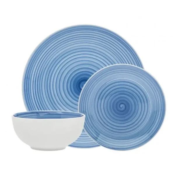 Shop All^70420 SPIRAL BLUE 12 PC PORCELAIN Service For 4 - cozylivehome.com | we sell a wide range of comfortable household items