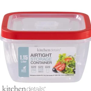 Square Clear View Top, Durable Storage Set 1.15L - cozylivehome.com | we sell a wide range of comfortable household items* Shop All