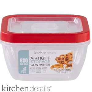 Square Clear View Top, Durable Storage Set 630ML - cozylivehome.com | we sell a wide range of comfortable household items* Shop All