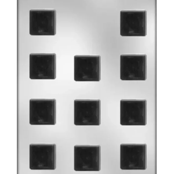 Shop All^90-5031 Square Mint 1" Chocolate Mold - cozylivehome.com | we sell a wide range of comfortable household items
