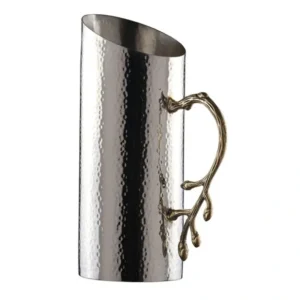 15739 SS Gld Leaf Handle Pitcher - cozylivehome.com | we sell a wide range of comfortable household items* Giftware