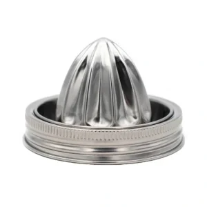 Stainless Steel Juicing Lid for Wide Mouth Mason Jars - cozylivehome.com | we sell a wide range of comfortable household items* Shop All