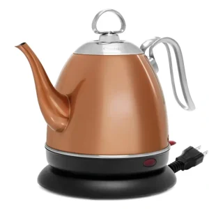 Stainless Steel Mia Ekettle - Electric Water Kettle (32 Oz.) Copper - cozylivehome.com | we sell a wide range of comfortable household items* Shop All