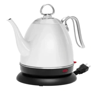 Stainless Steel Mia Ekettle - Electric Water Kettle (32 Oz.) White - cozylivehome.com | we sell a wide range of comfortable household items* Shop All