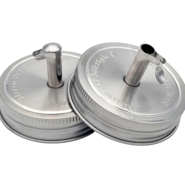 Stainless Steel Pour Spout Oil Cruet Lids for Mason Jars: Regular mouth - cozylivehome.com | we sell a wide range of comfortable household items* Shop All
