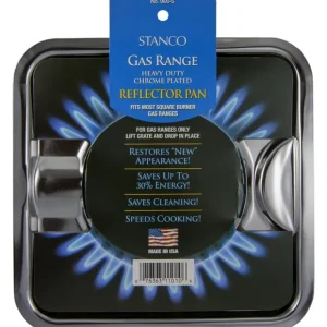 Stanco 900-S Square Gas Pan, Chrome - cozylivehome.com | we sell a wide range of comfortable household items* Shop All