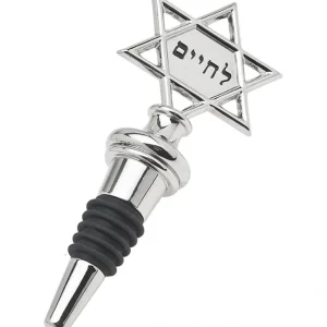 79923 Star Of David Wine Stopper - cozylivehome.com | we sell a wide range of comfortable household items* Giftware