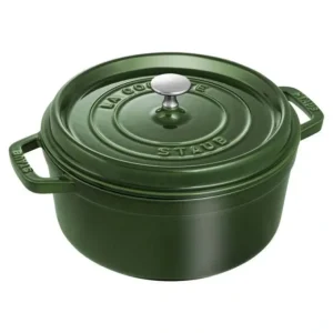 STAUB COCOTTE 4 QT ROUND BASIL - cozylivehome.com | we sell a wide range of comfortable household items* Shop All