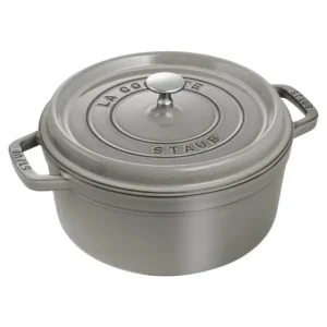 STAUB COCOTTE 4 QT ROUND GRAPHITE - cozylivehome.com | we sell a wide range of comfortable household items* Shop All