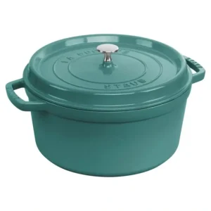 STAUB COCOTTE 7 QT ROUND TURQUOISE - cozylivehome.com | we sell a wide range of comfortable household items* Shop All