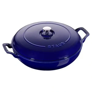 STAUB ROUND BRAISER 3.5 QT DARK BLUE - cozylivehome.com | we sell a wide range of comfortable household items* Shop All