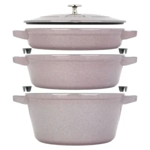 STAUB STACKABLE 4 PC SET LILAC - cozylivehome.com | we sell a wide range of comfortable household items* Shop All