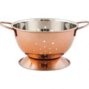 STEEL COLANDER ROSE GOLD SM - cozylivehome.com | we sell a wide range of comfortable household items* Shop All