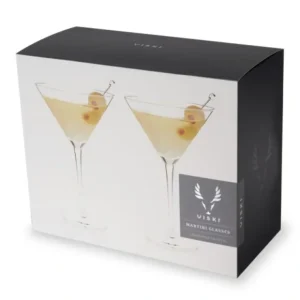 Stemmed Crystal Martini Glasses by Viski - cozylivehome.com | we sell a wide range of comfortable household items* Shop All