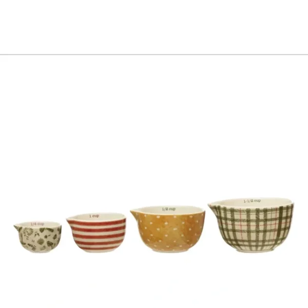 Stoneware Measuring Cup Set/4 - cozylivehome.com | we sell a wide range of comfortable household items* Shop All