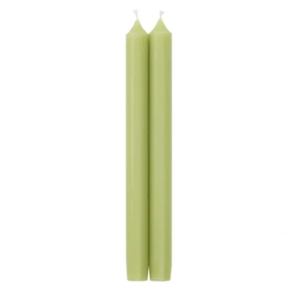 STRAIGHT TAPER 10" MOSS GREEN - cozylivehome.com | we sell a wide range of comfortable household items* Shop All