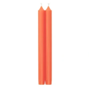 STRAIGHT TAPER CANDLE 10" ORANGE - cozylivehome.com | we sell a wide range of comfortable household items* Shop All