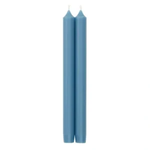 STRAIGHT TAPERS 10" PARISIAN BLUE - PK 2 - cozylivehome.com | we sell a wide range of comfortable household items* Shop All