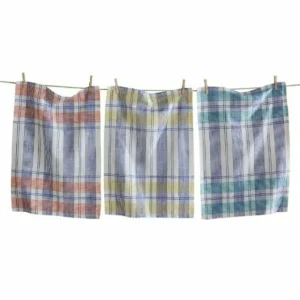 Summer House Plaid Dish Towel Set-3 - cozylivehome.com | we sell a wide range of comfortable household items* Shop All