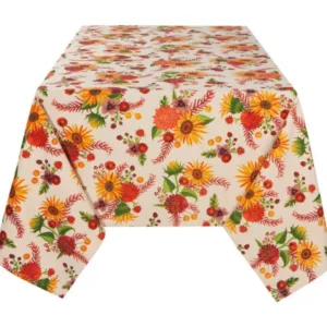 Sunflower Splendor Printed Tablecloth - cozylivehome.com | we sell a wide range of comfortable household items* Shop All