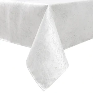TC1351-6090 Tablecloth Jacquard TC1351Forest White 6090 - cozylivehome.com | we sell a wide range of comfortable household items* Shop All