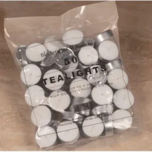 TEALIGHTS METAL CUP 50 CT 4-5 HR - cozylivehome.com | we sell a wide range of comfortable household items* Shop All