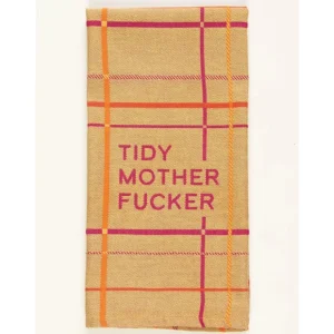 Tidy Mother Fucker Tea Towel - cozylivehome.com | we sell a wide range of comfortable household items* Shop All