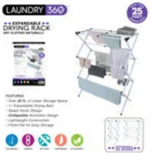 3 Tier Expandable Cloth Drying RACK 11 dowels 25ft of drying space - cozylivehome.com | we sell a wide range of comfortable household items* Housewares