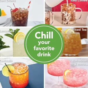 Tovolo Mini Ice Cylinder, Squeeze & Release Set- 2 - cozylivehome.com | we sell a wide range of comfortable household items* Shop All