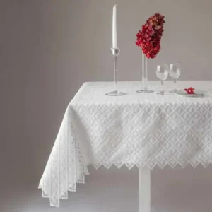 Trellis Lined 70*200 white - cozylivehome.com | we sell a wide range of comfortable household items* Shop All